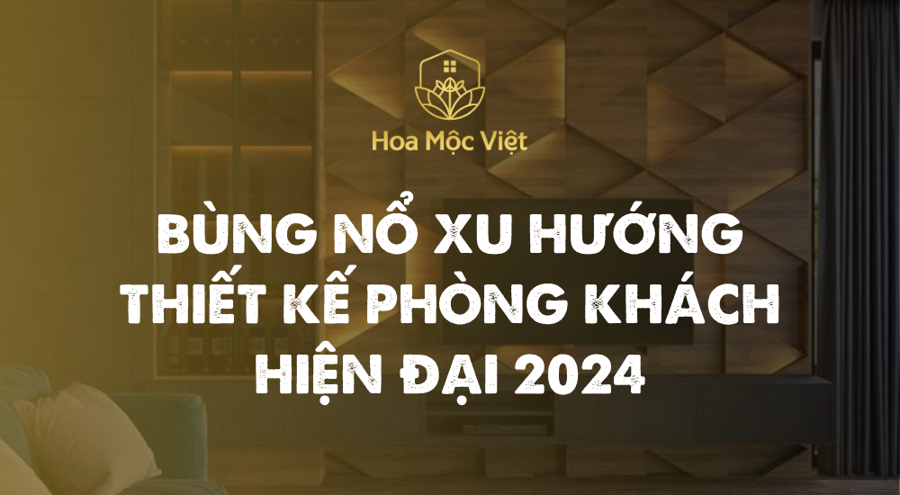 thiết kế phòng khách hiện đại