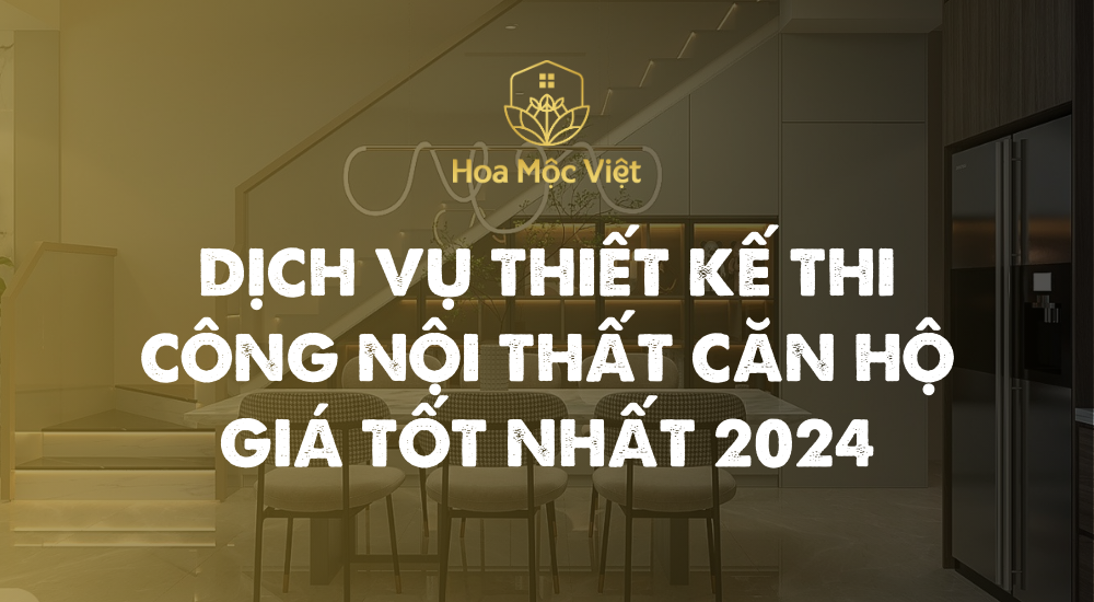 thiết kế thi công nội thất căn hộ giá tốt