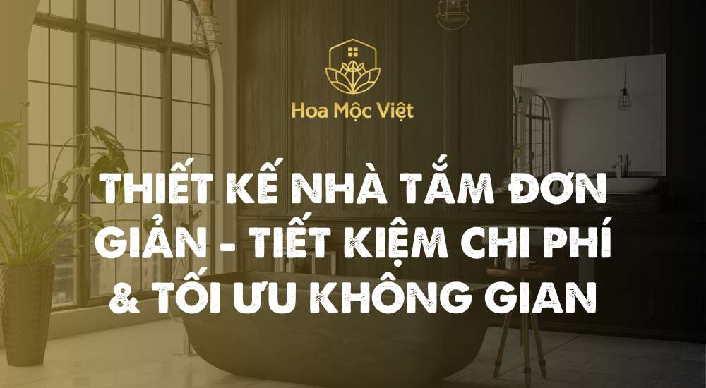 nhà tắm đơn giản