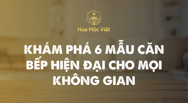 căn bếp hiện đại