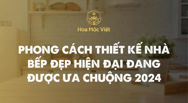 thiết kế nhà bếp đẹp hiện đại