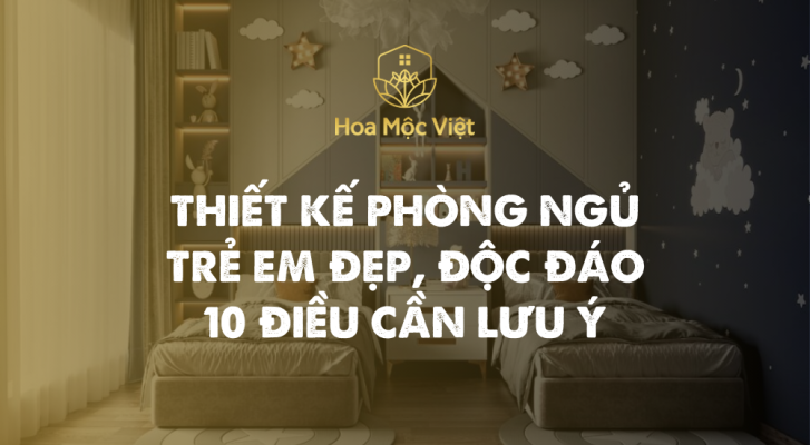 thiết kế phòng ngủ trẻ em