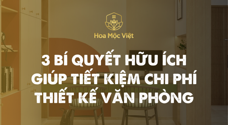 chi phí thiết kế văn phòng