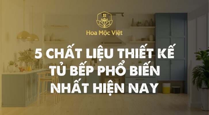 thiết kế tủ bếp