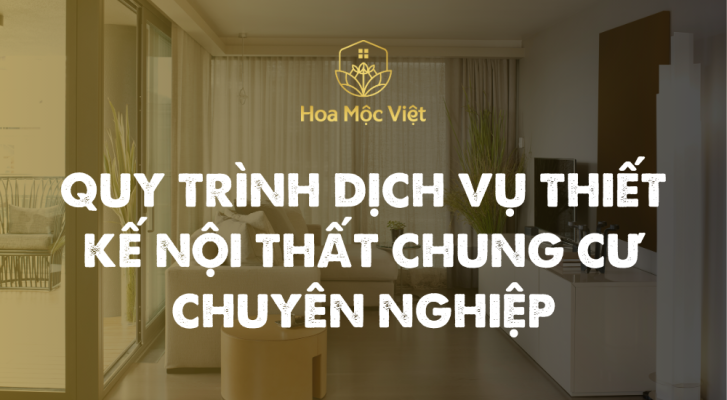 dịch vụ thiết kế nội thất chung cư